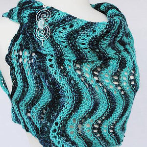 Seiche Waves Knit Vest PDF Pattern Download