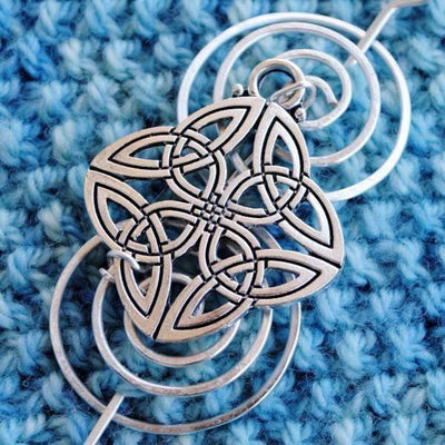 Celtic Knotwork Shawl Pin~large – tuatha.com